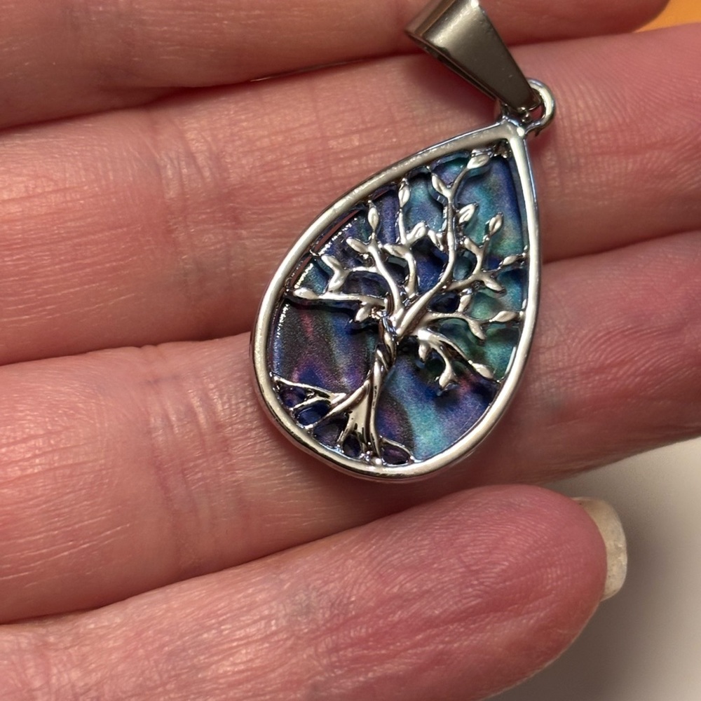 Silver Tree of Life Pendant Necklace